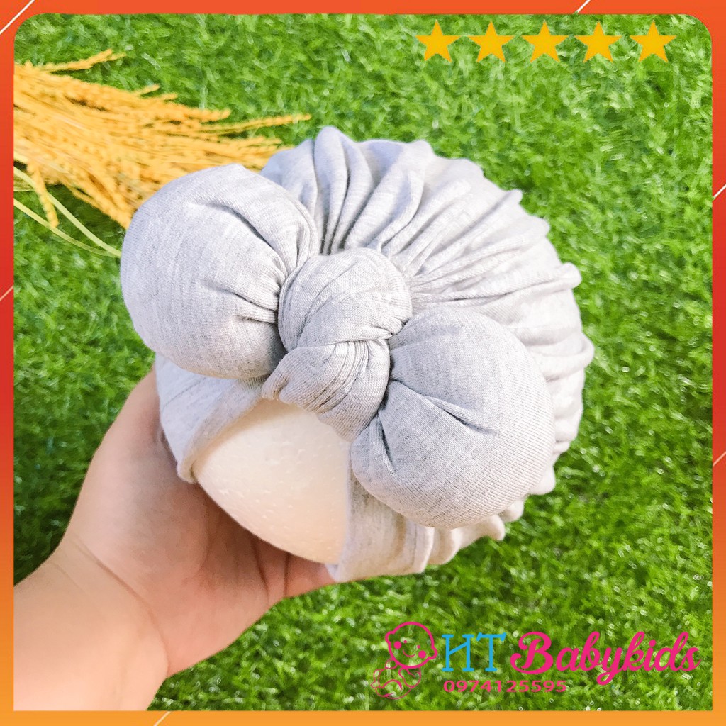 TUBAN ⚡️FREESHIP⚡️ Mũ Tuban Nơ Tròn Siêu Đáng Yêu Cho Bé Gái