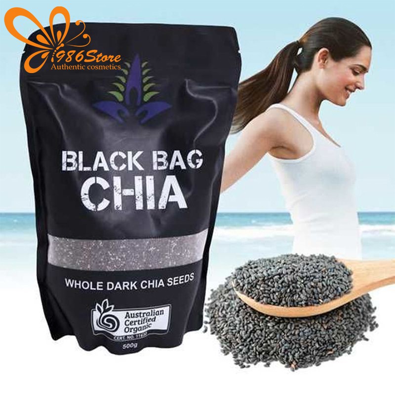 Hạt Chia Đen Black Bag 500g