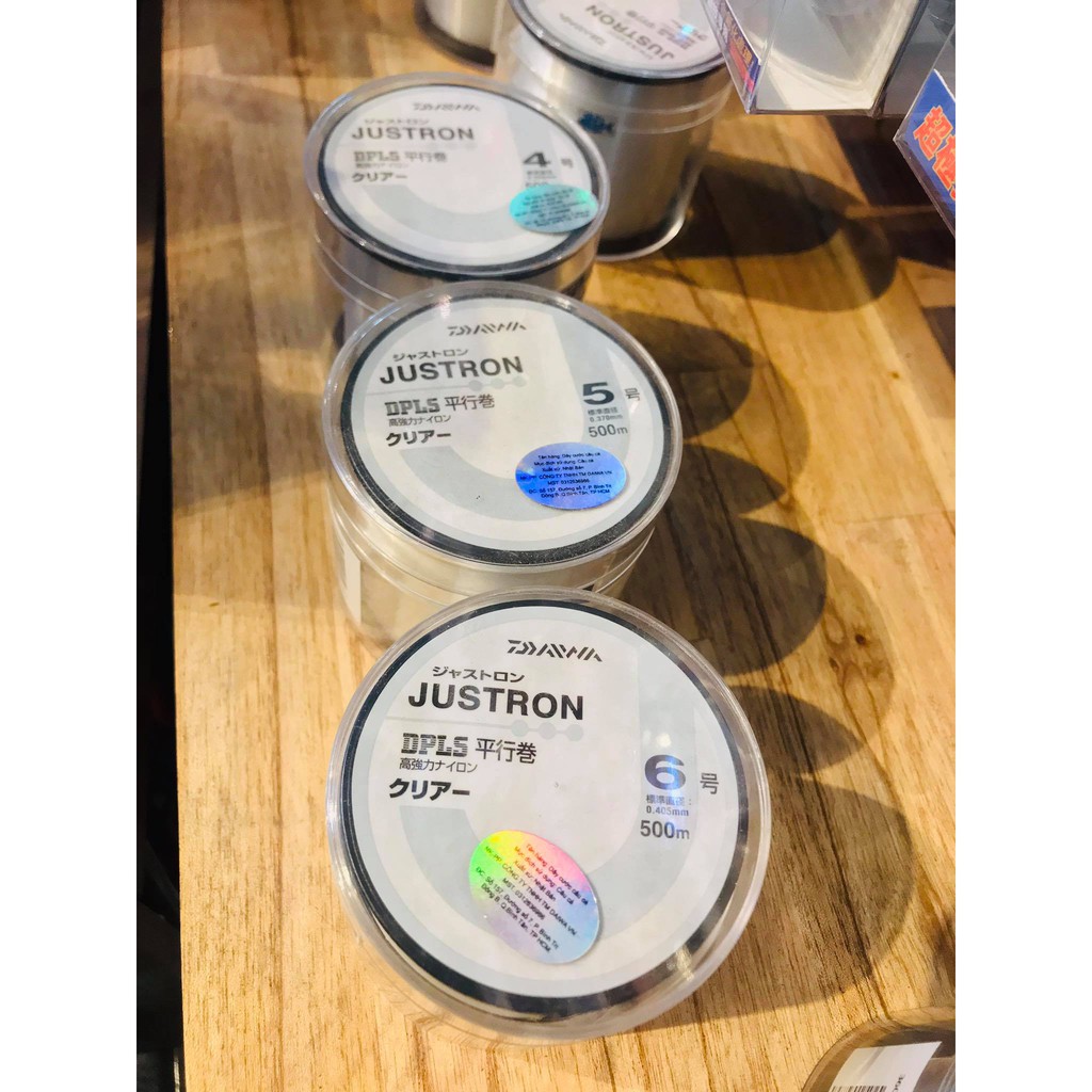 Dây daiwa justron dây cước cuộn câu cá