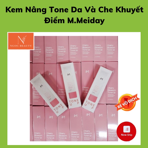 Kem dưỡng trắng, che khuyết điểm, nâng tone ban ngày M.Meiday