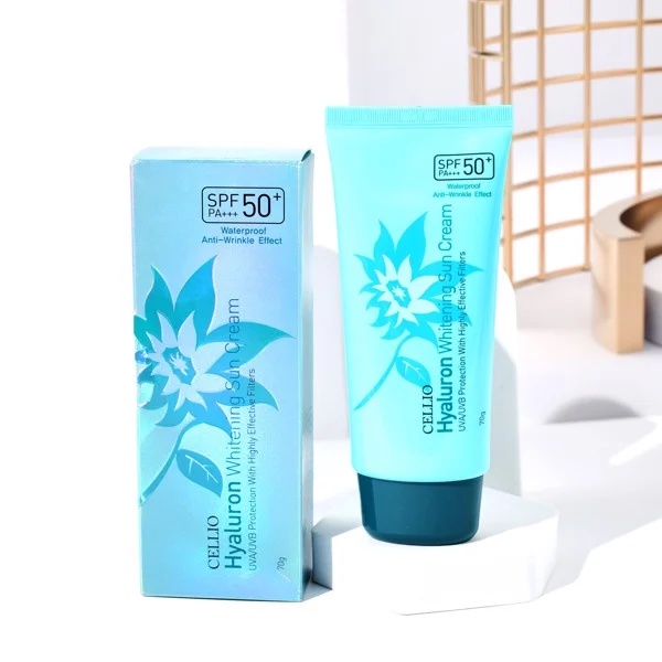 Kem chống nắng Cellio Whitening Sun Cream SPF50 PA+++ 70g