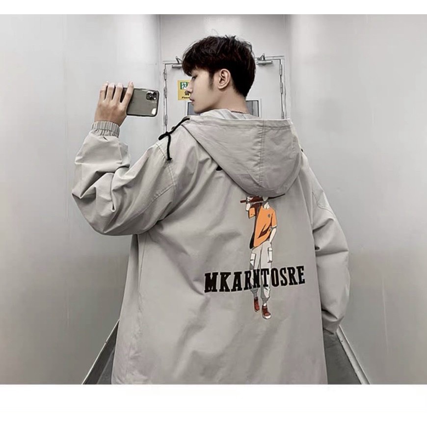 ÁO KHOÁC NAM CÓ NÓN CHỐNG NẮNG CẢN GIÓ ĐI MƯA PHONG CÁCH TRẺ TRUNG CÁ TÍNH THỜI TRANG