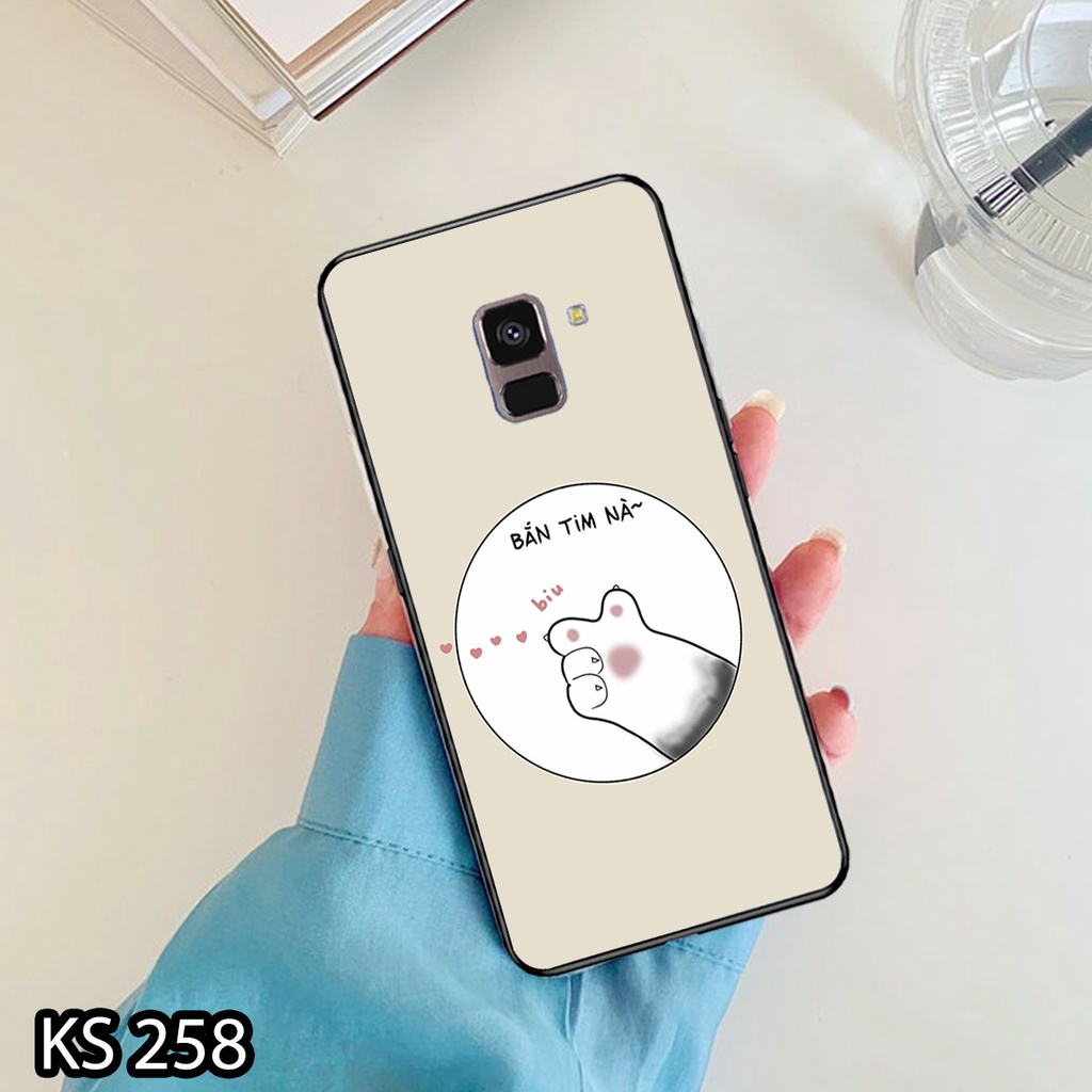 Ốp lưng Samsung A6-2018/A6 Plus/A8-2018/A8 Plus in hình Mèo con_KINGSTORE.HN_Ốp SS A6/A6 Plus /A8 /A8 Plus