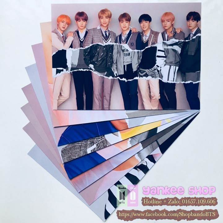 Poster BTS album Love Yourself Answer ver L - hình Jungkook, ảnh V, KPOP