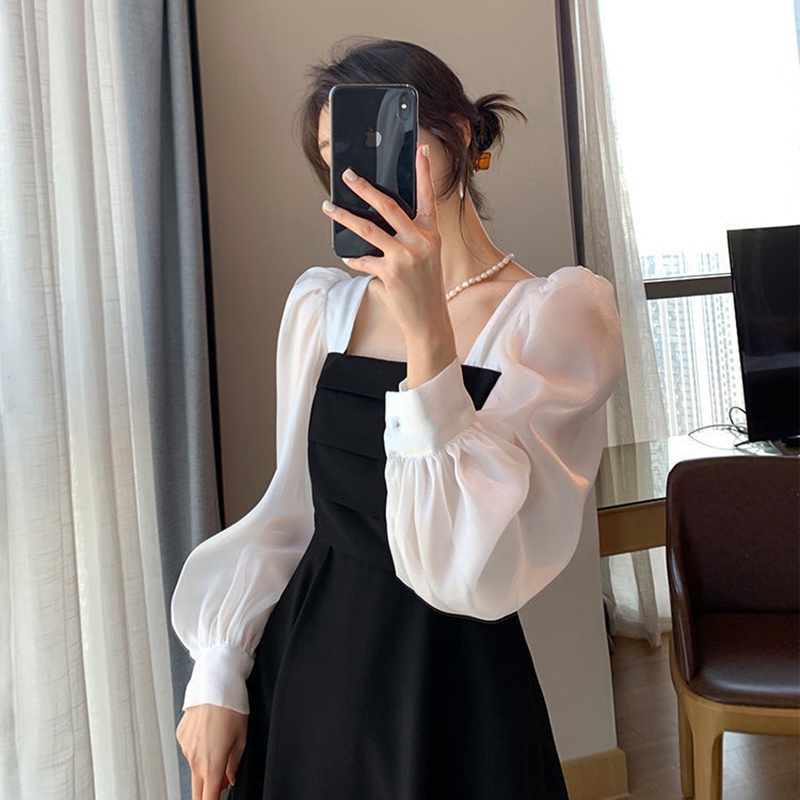 Đầm IELGY cổ vuông thời trang hè cao cấp cho nữ