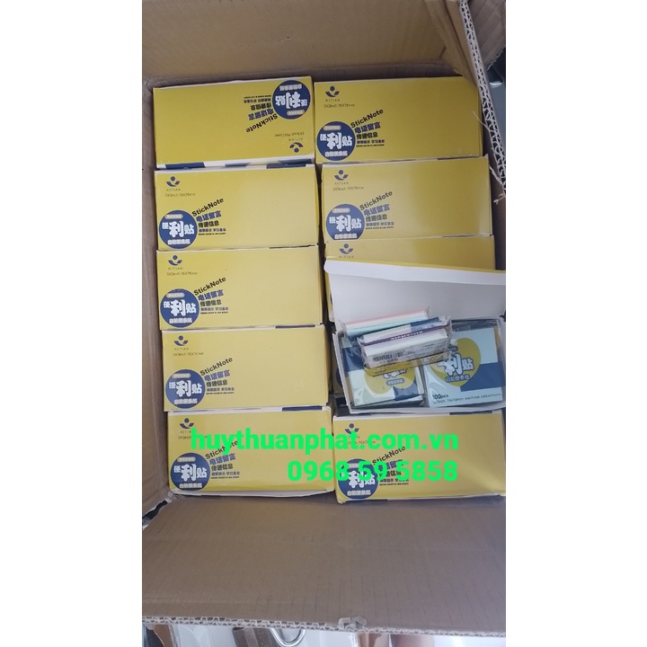 Giấy ghi chú(note) 4 màu kích thước 3*3