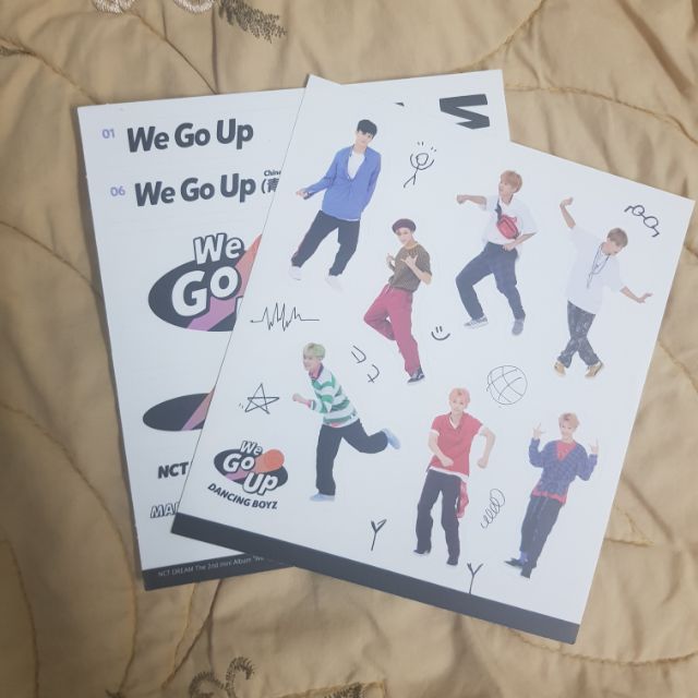 Hình dán sticker We Go Up