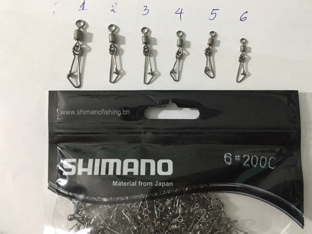 Combo  10 khoá link xoắn 2 vòng Shimano giá cực sốc