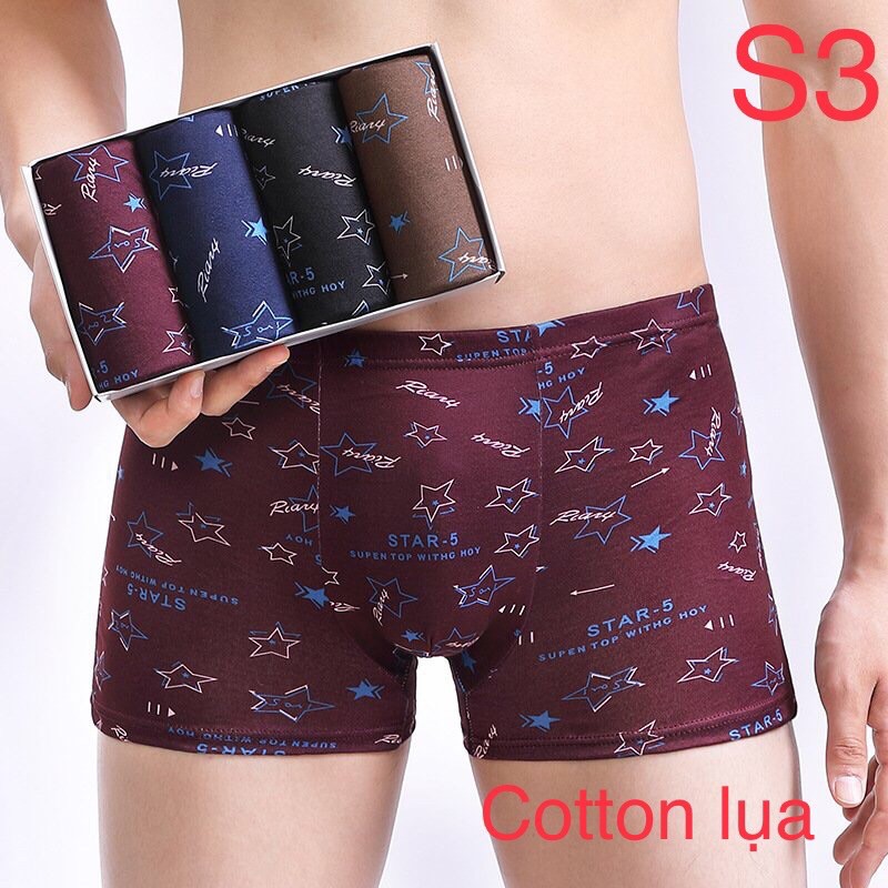 Quần lót nam,sịp đùi nam cotton thun lạnh cao cấp nam tính hottrend 2021