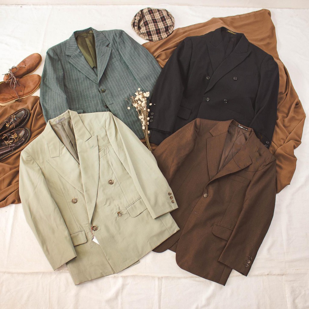 Áo Blazer Nhật 2hand  cao cấp, chính hãng, vintage, lịch lãm