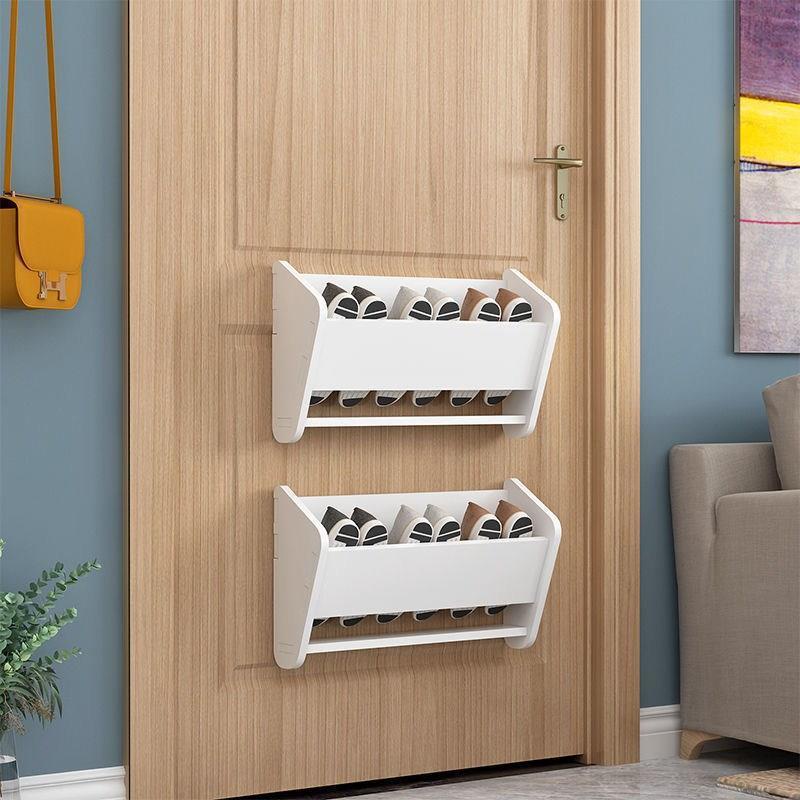 Kệ để giày dép treo tường 3 size chất liệu gỗ Pitech cao cấp chống nước ẩm mốc 100%, tiết kiệm không gian - Win Decor