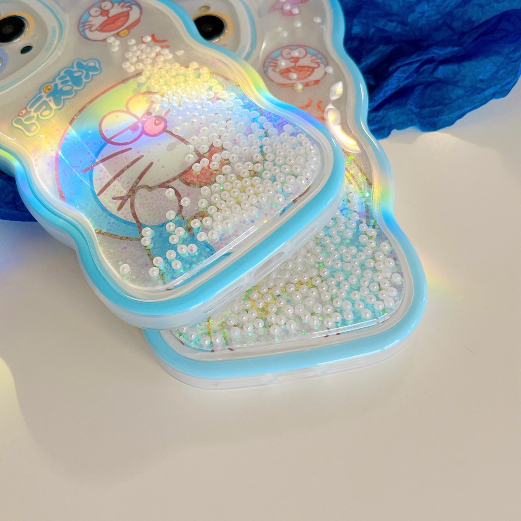 Ốp Điện Thoại TPU Dẻo Họa Tiết Hoạt Hình Doremon Dễ Thương Chống Trầy Cho iPhone 11 13 12 Pro Max XR 7 8 Plus