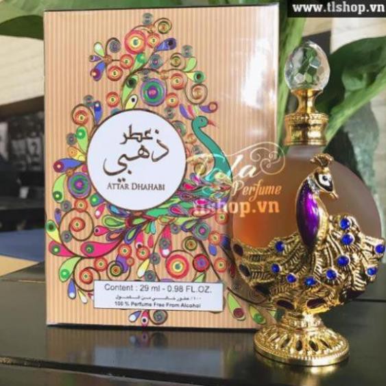 TINH DẦU NƯỚC HOA DUBAI ATTAR DHAHABI - CÔNG VÀNG NỘI ĐỊA SỐ 29