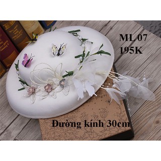 PHỤ KIỆN MŨ CHỤP ẢNH CÔ DÂU