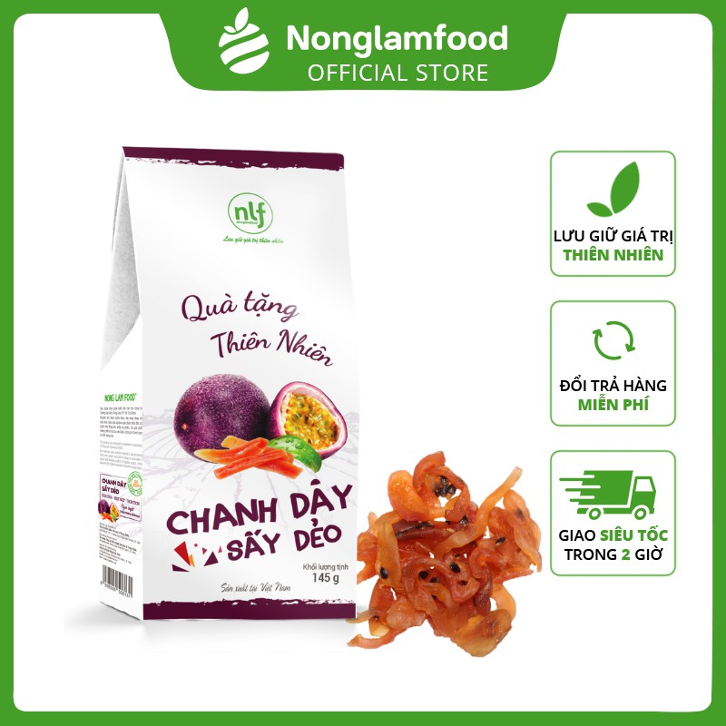 Chanh Dây Sấy Dẻo Nonglamfood 145g