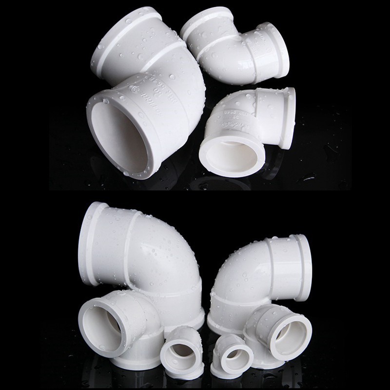 Set 5 đầu nối ống nước vuông góc 90 độ 20mm - 40mm dùng cho bể cá