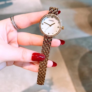 Đồng hồ đeo tay nữ dây lắc CN đính đá hàng thời trang cao cấp chống nước 3mp bảo hành 12 tháng -DH1
