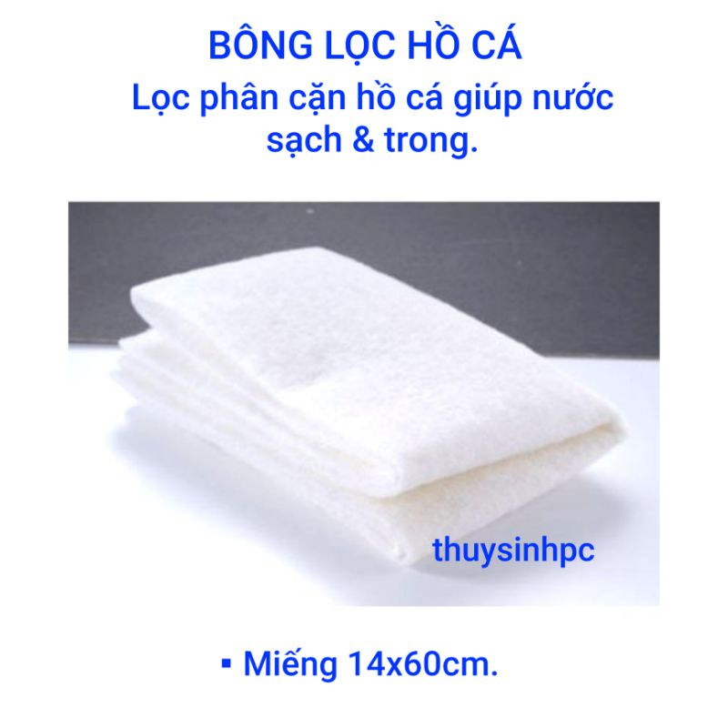 Bông lọc nước hồ cá cảnh thủy sinh