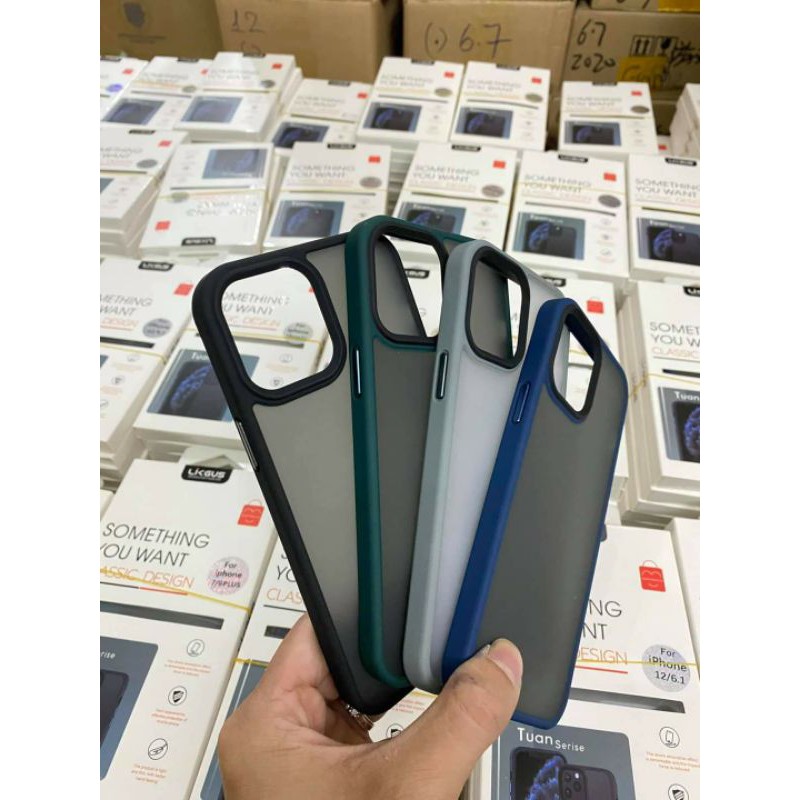 Ốp lưng likgus nhám chống Vân tay iPhone 14 pro max , 14,13 pro max/13/13 pro/12/12 Pro Max / 11/11 Pro max/XS Max