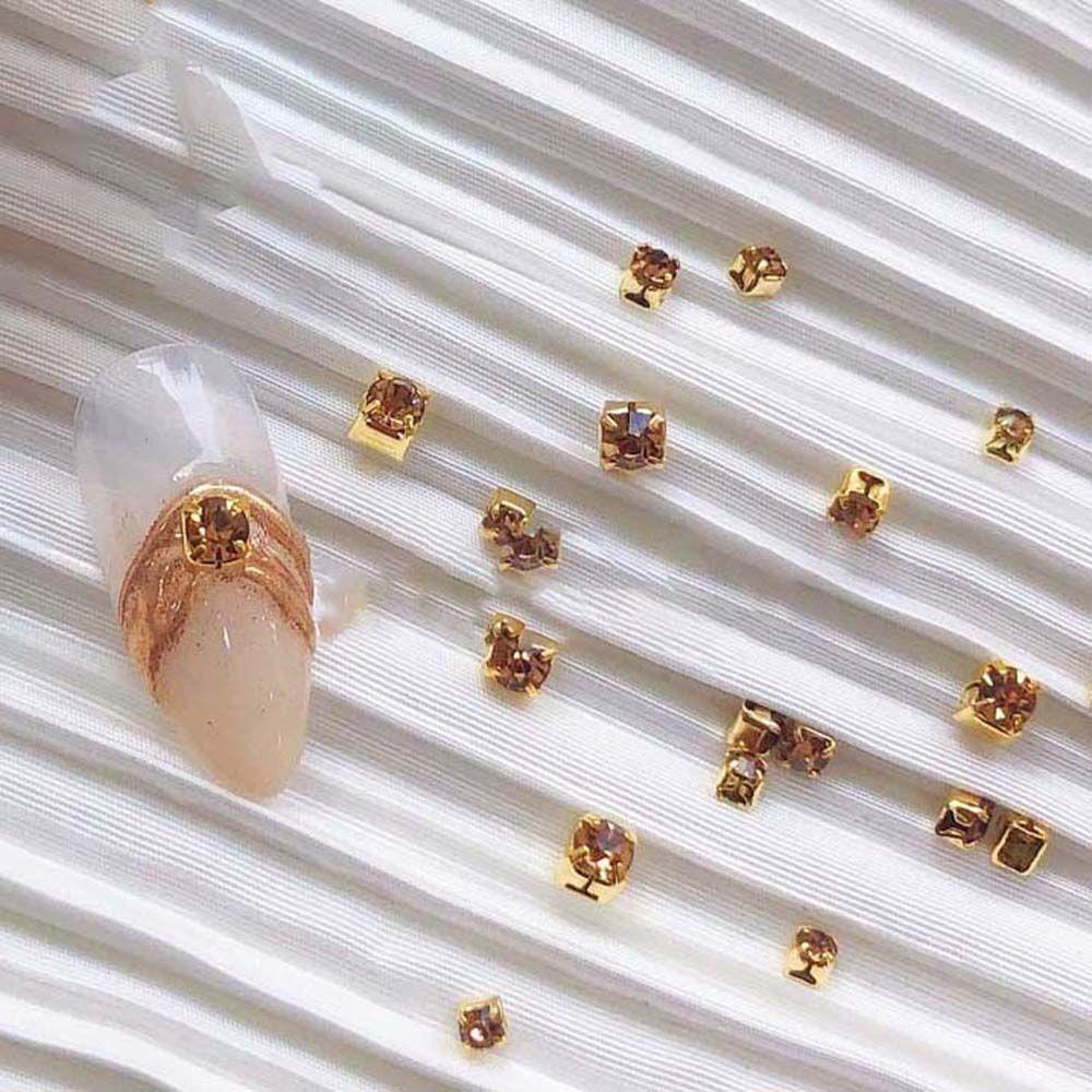 Phụ Kiện Trang Trí Móng Tay Xinh Xắn Chất Lượng|Kính Cường Lực Vuông 3D Trang Trí Móng Tay|Miếng Dán Trang Trí Móng Tay Nghệ Thuật DIY
