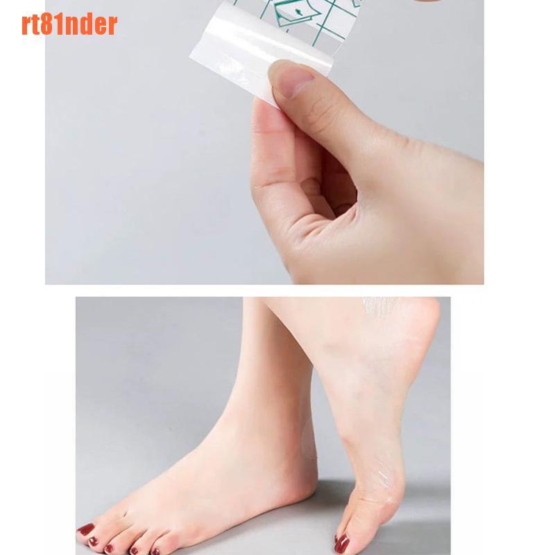 Set 10 miếng dán gót chân đệm chống thấm nước vô hình chăm sóc bàn chân