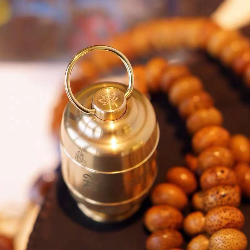 Maliluan tay đồng 6cm | Chuyển pháp luân (30.000.000 biến)