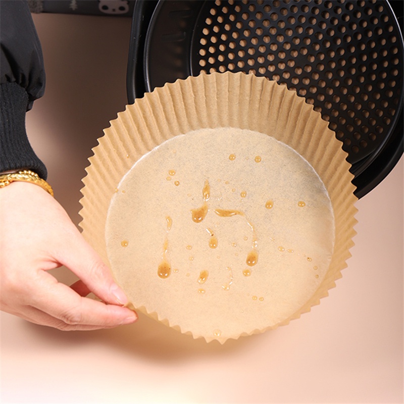 Set 50 Giấy Lót Nướng Bánh Chịu Nhiệt Cao 20cm Dùng Một Lần Chống Dính