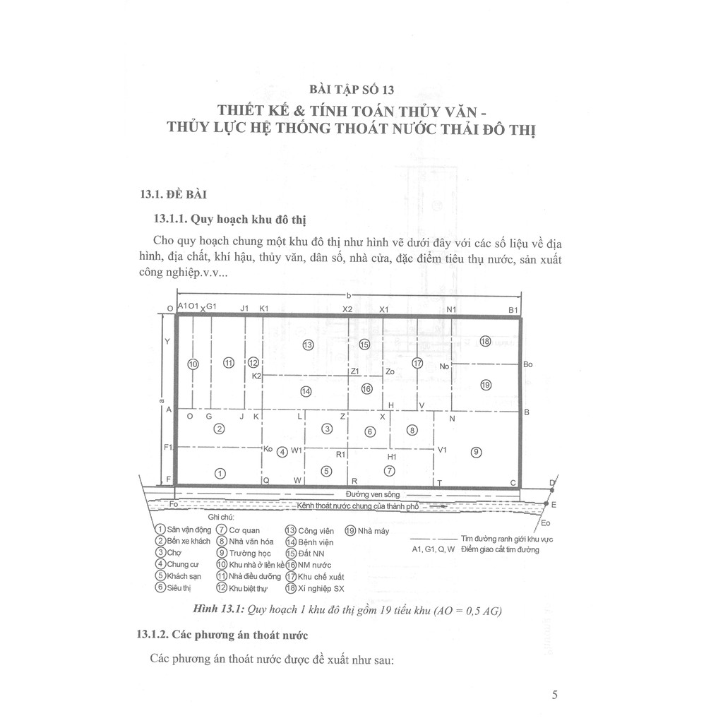 Sách - Bài Tập Và Hệ Thống Bảng Tra Thủy Văn Công Trình Giao Thông (Tập 5): Thiết Kế Và Tính Toán Thủy Văn - Thủy Lực Hệ