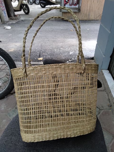 Làn cói, túi xách cói