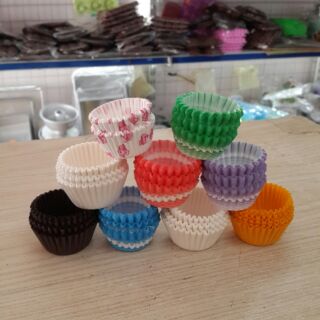 Cupcake mini 2 x 2.5 cm (80-100c) (màu bất kỳ)