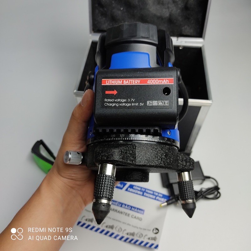 Máy Cân Mực Bắn Cốt Laser MASAKI Tia Xanh - MSK 333 - TẶNG KÈM CHÂN LASER 1m2