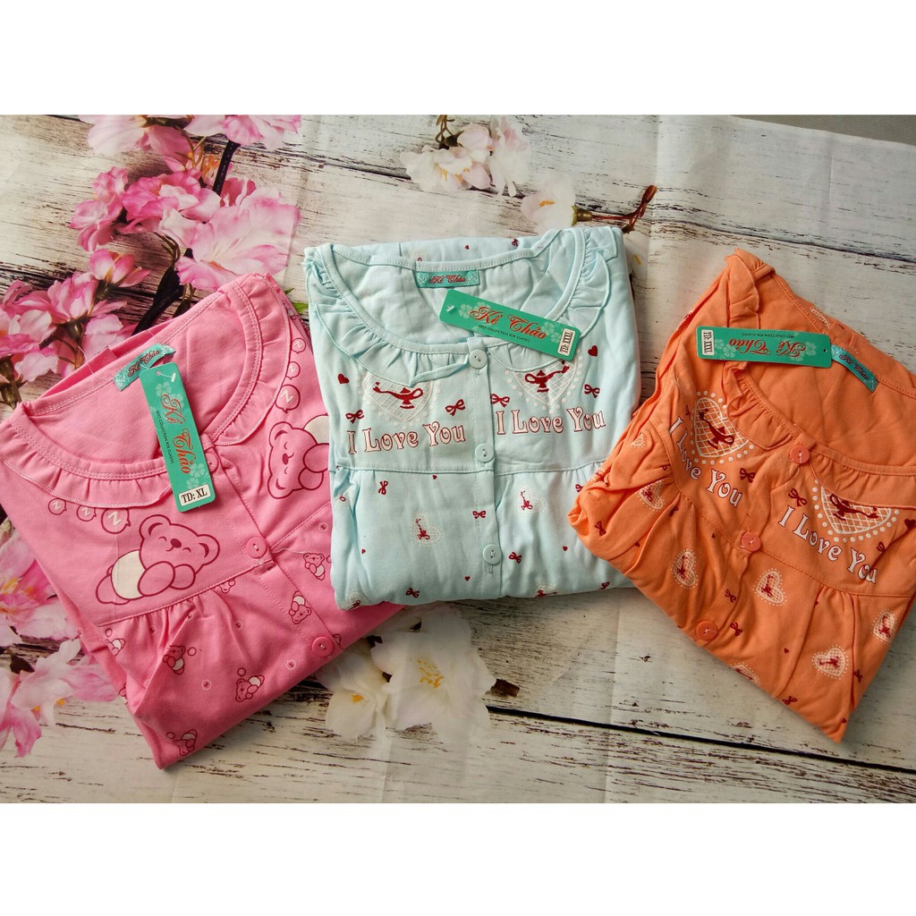 Bộ sau sinh cài nút Kế Thảo loại đẹp