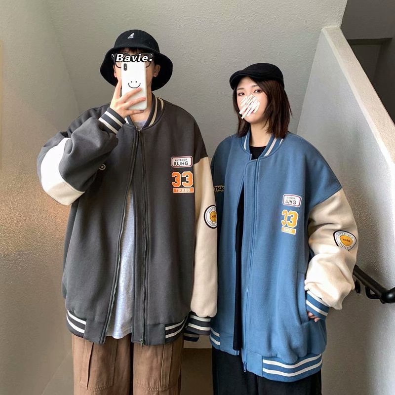 Áo khoác bóng chày phong cách hàn quốc thời trang thu xuân dành cho nam