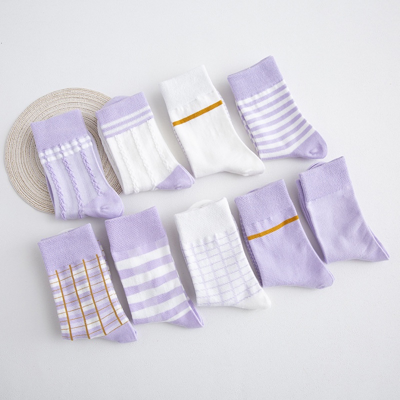 Tất vớ cổ cao phong cách hàn quốc 040 ❤️Free ship❤️ tất cổ cao họa tiết dễ thương mít Store