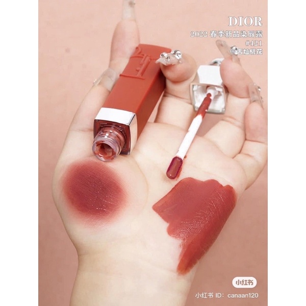 Chính hãng- Son DIOR Addict Lip Tint Mẫu Mới 2023 màu 451, 421,491,721, 561- LAMII BEAUTY