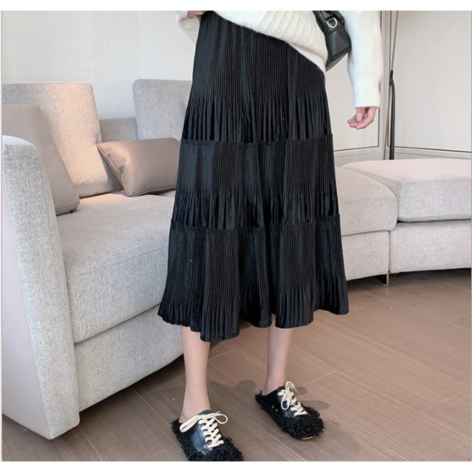 SẴN HÀNG GIAO LUÔN KỊP DIỆN TẾT Chân Váy Bầu Xinh CVB59