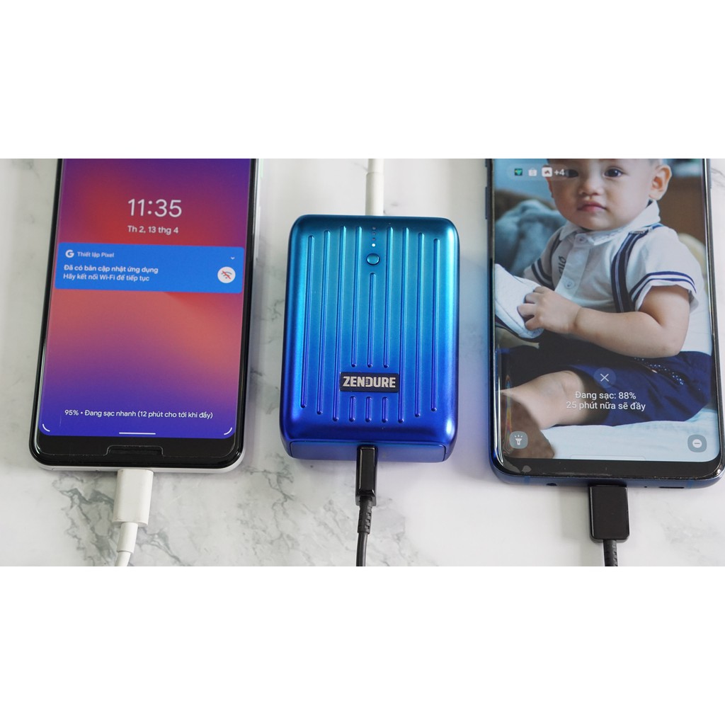 Pin sạc dự phòng siêu nhỏ ZENDURE SUPERMINI 10.000mAh PD18W - Type C | Hàng chính hãng