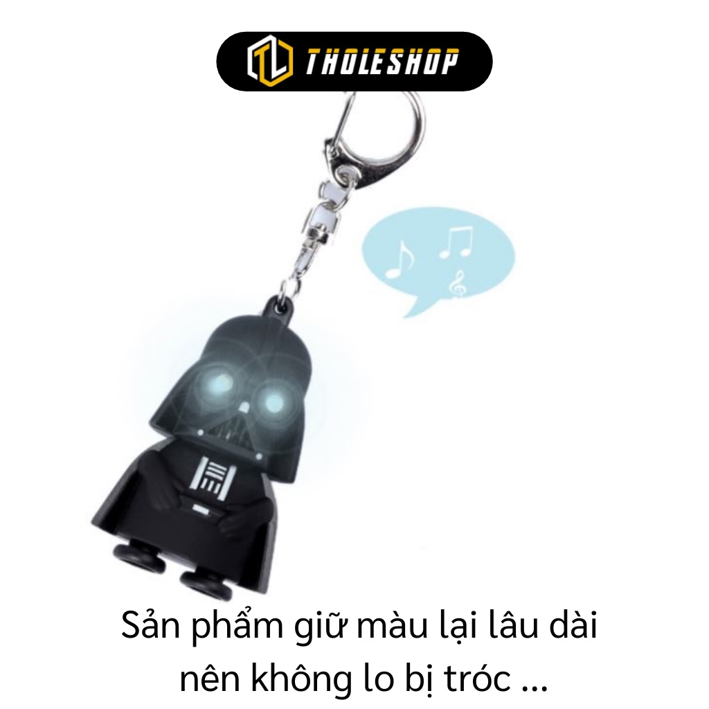 Móc Khóa - Móc Khóa Hình Nhân Vật Darth Vader Phim Star Wars Có Đèn Led 7221