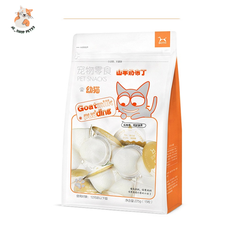 THẠCH SỮA DÊ PUDDING DÀNH CHO CHÓ MÈO - TREAT THƯỞNG