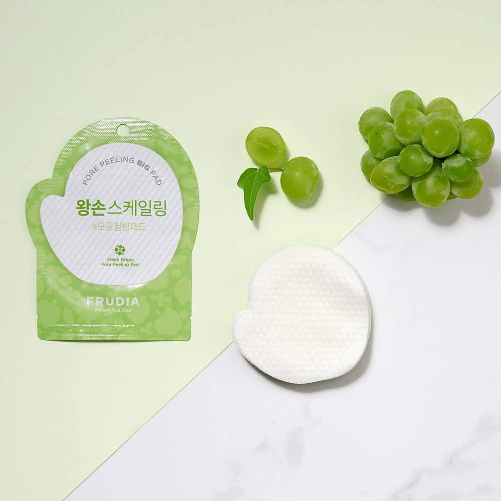 Bông Tẩy Da Chết Frudia Green Grape Pore Peeling Pad Chiết Xuất Nho Xanh 3ml