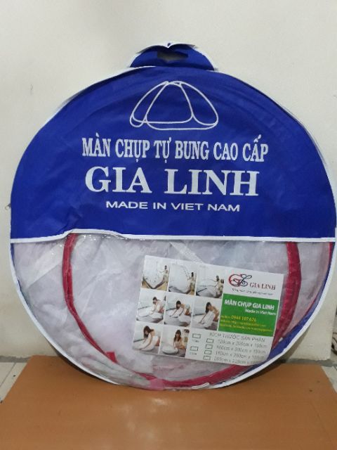 [SALE SỐC HÀNG LOẠI 1]Màn Chụp Tự Động - Mùng Chụp Tự Bung 1m6- 1m8-2m Cao Cấp Bảo Hành 1 Năm