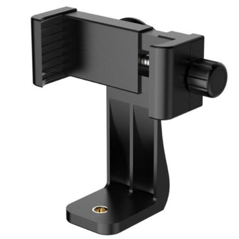 Universal Cell Phone Clip Bracket Tripod Adapter Smartphone Holder 1/4” Rotate