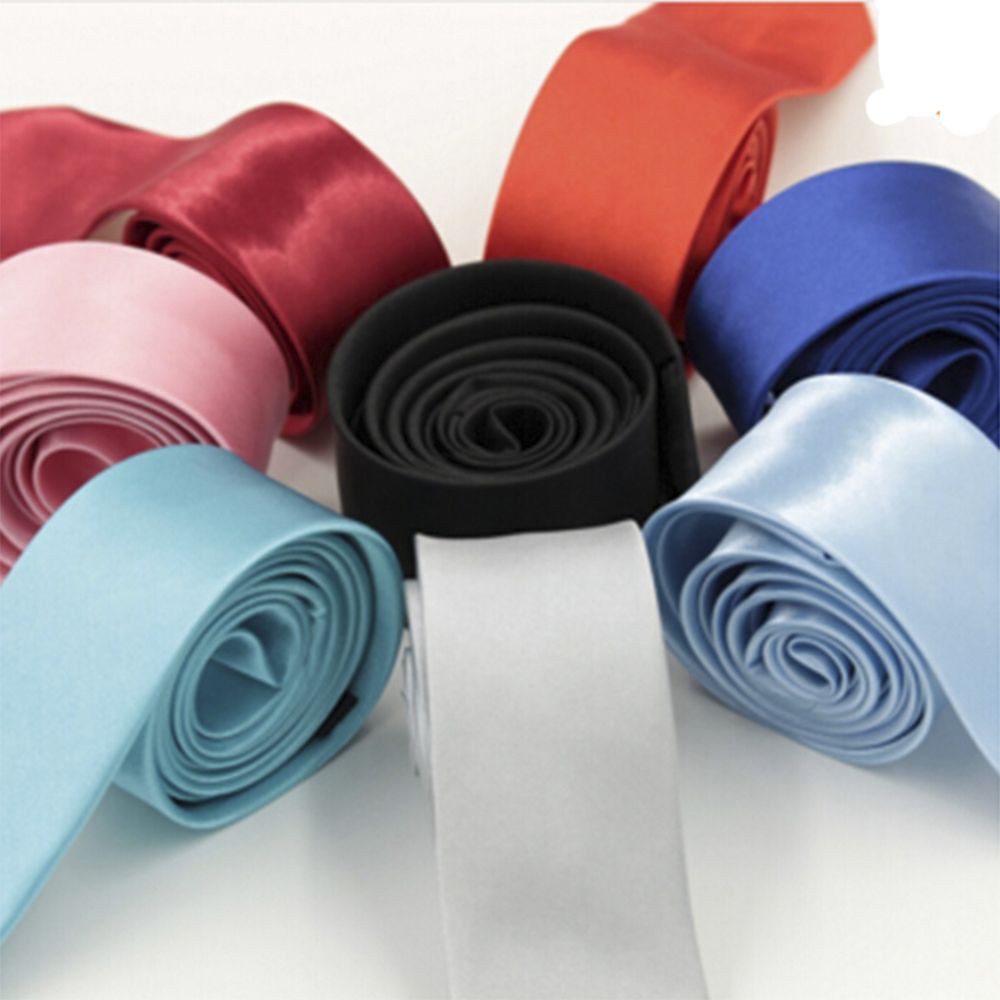 Cà Vạt Nơ Màu Trơn Kiểu Dáng Thanh Lịch Cho Nam