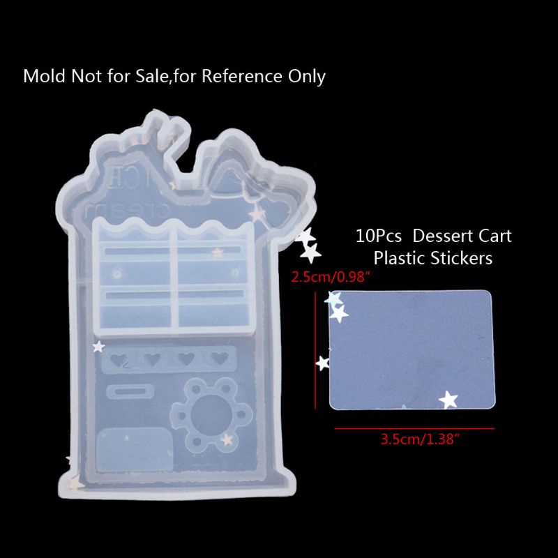 Khuôn Silicone Tạo Hình Làm Móc Khóa / Trang Sức Thủ Công DIY