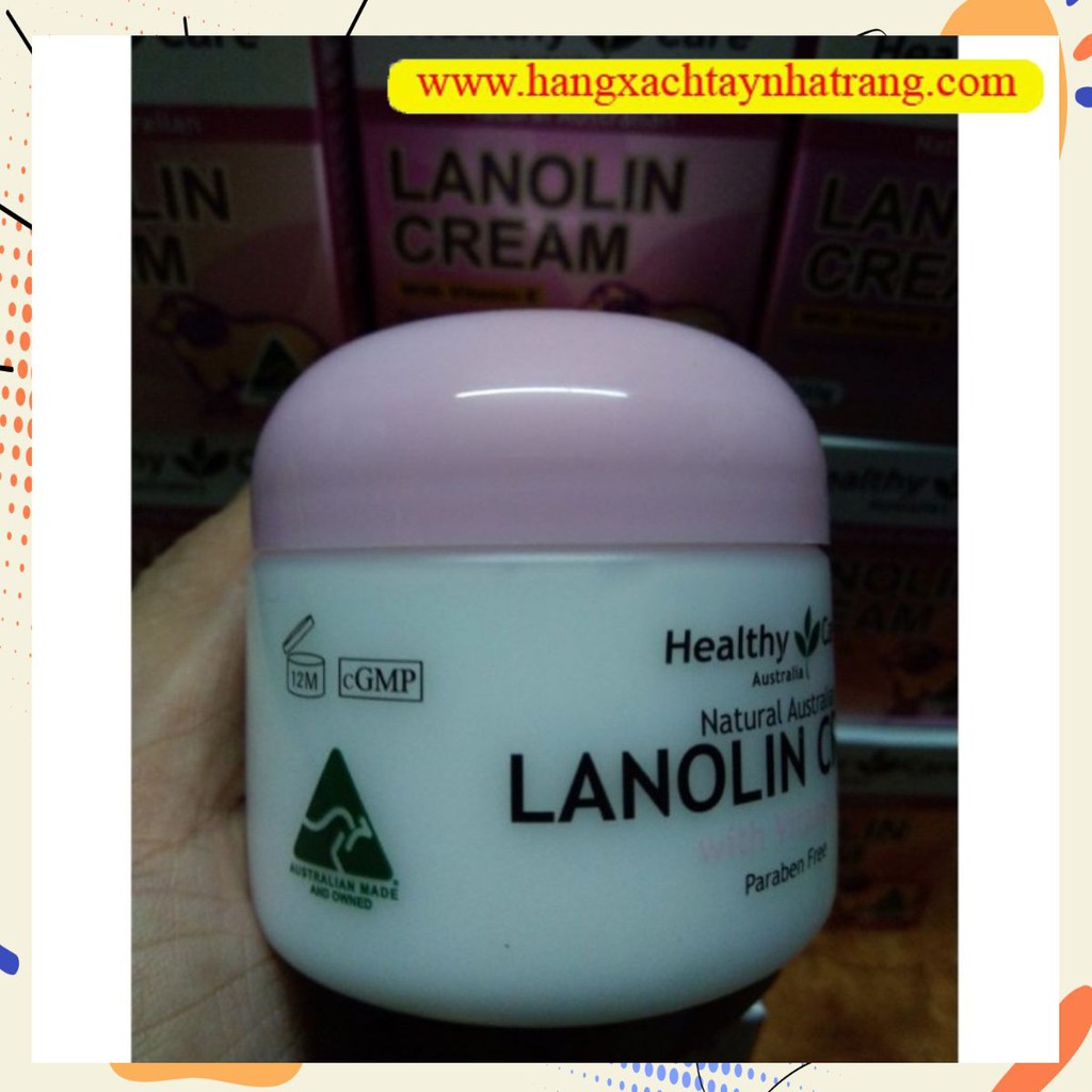 Kem nhau thai cừu Healthy Care Natural Lanolin – Vitamin E Cream 100g | BigBuy360 - bigbuy360.vn