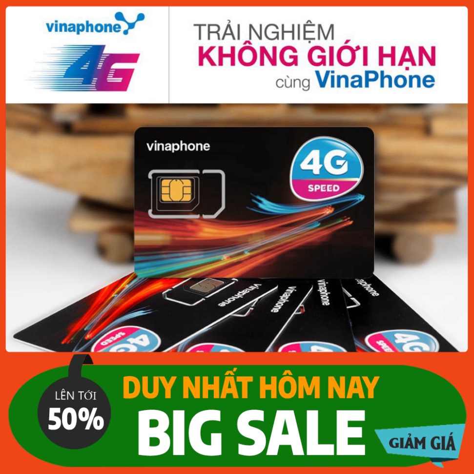 GIÁ CỰC SỐC sim 4G vina d500 xài trọn gói 1 năm không tốn phí gia hạn ....