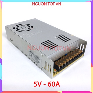 Nguồn tổ ong, Nguồn 5v - 60a/40a/20a/10a dùng cho Camera, Đèn Led, Motor và các thiết bị sử dụng nguồn 5v DC khác.