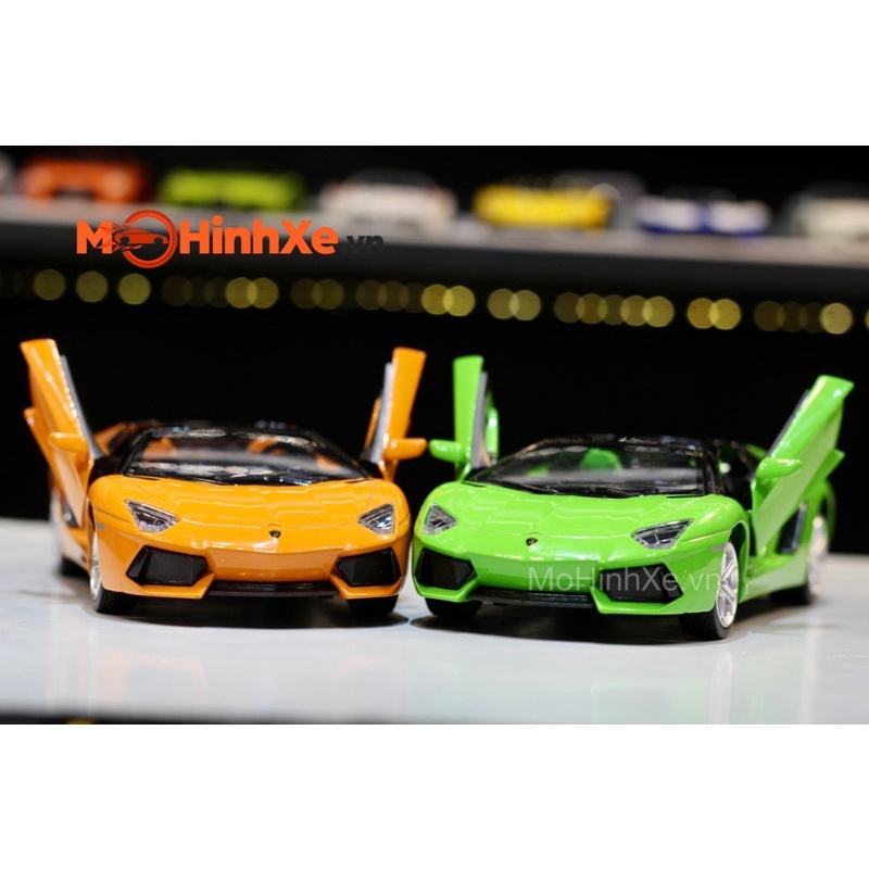 MÔ HÌNH XE LAMBORGHINI AVENTADOR LP700-4 ROADSTER 1:24 MSZ