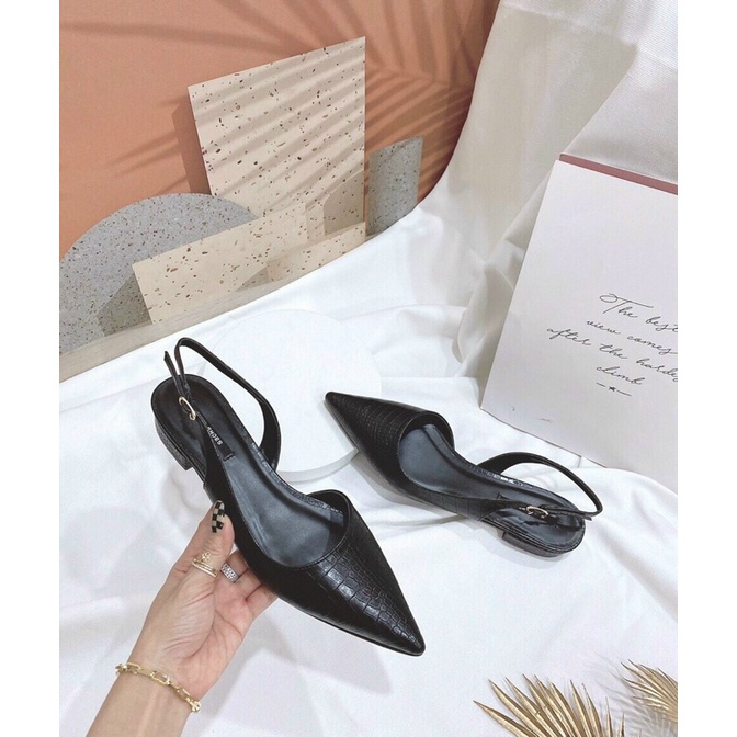 Giày Slingback 2cm form chuẩn