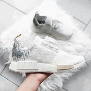 Giày thể thao nmd trắng xanh